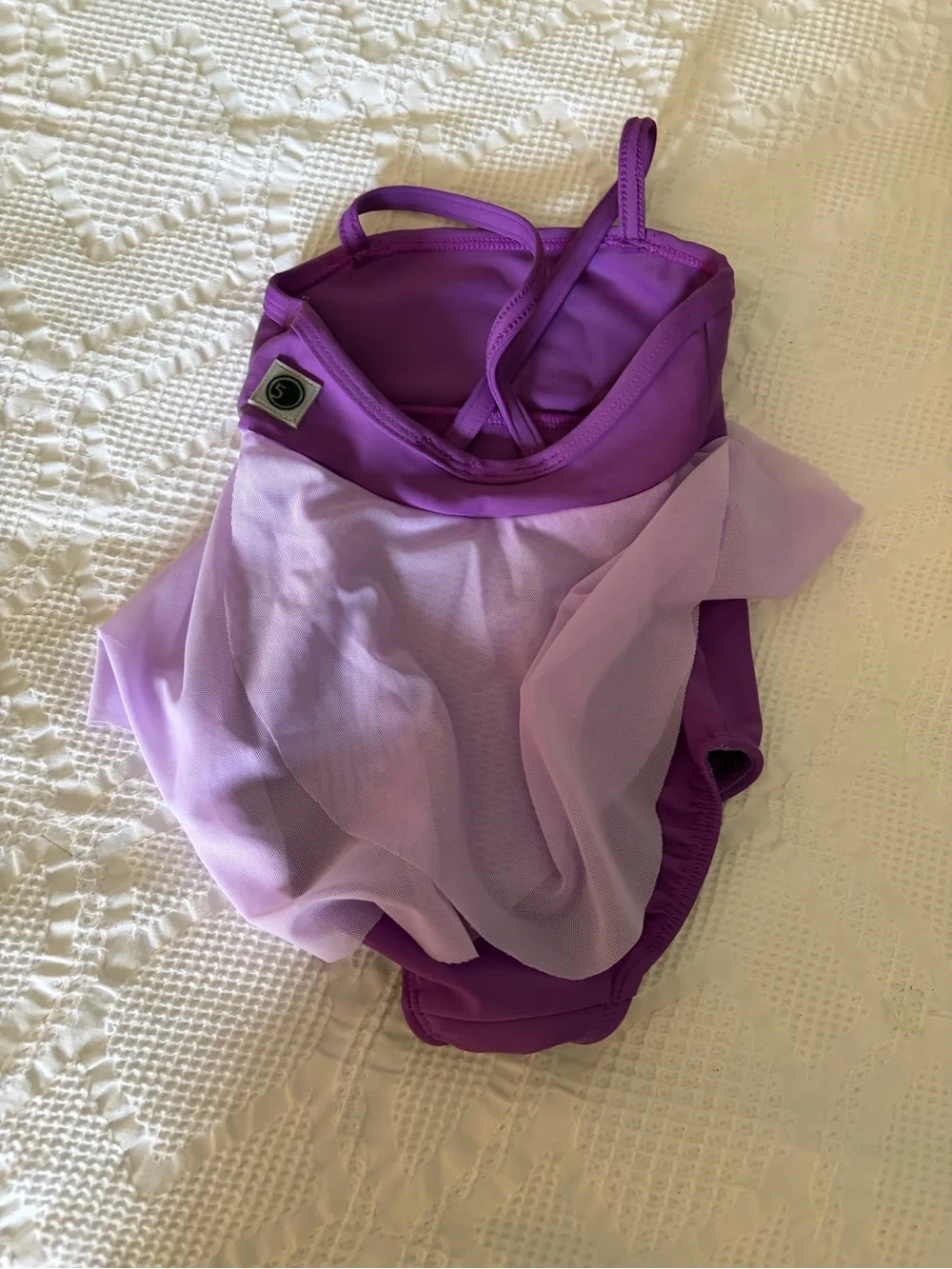 FIVE Purple leotard - 2T